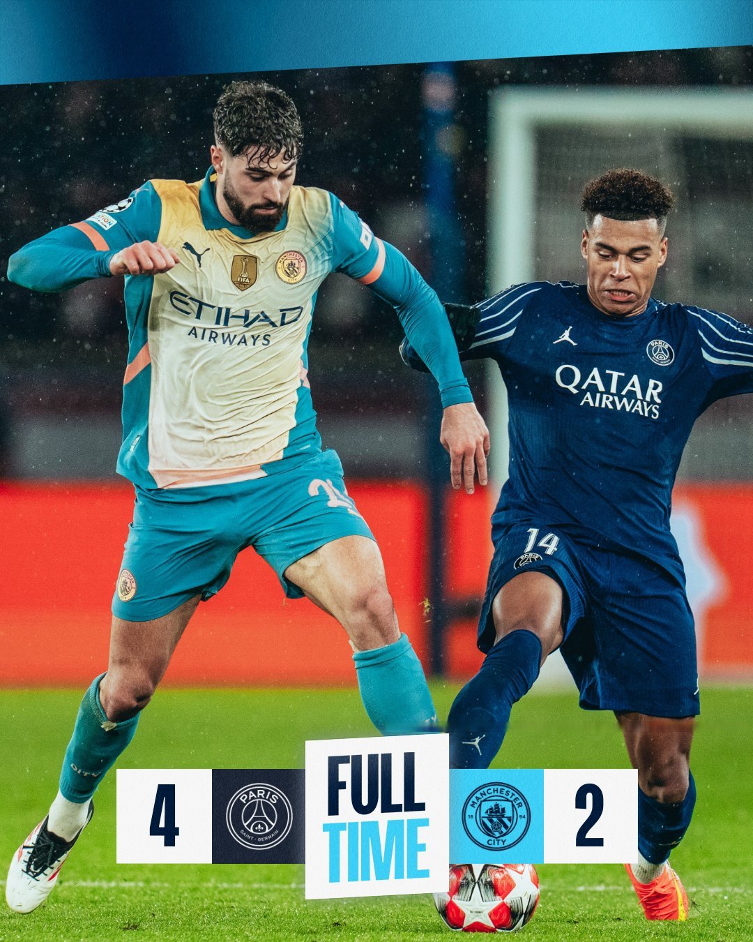 曼联惨败，遗憾止步欧冠